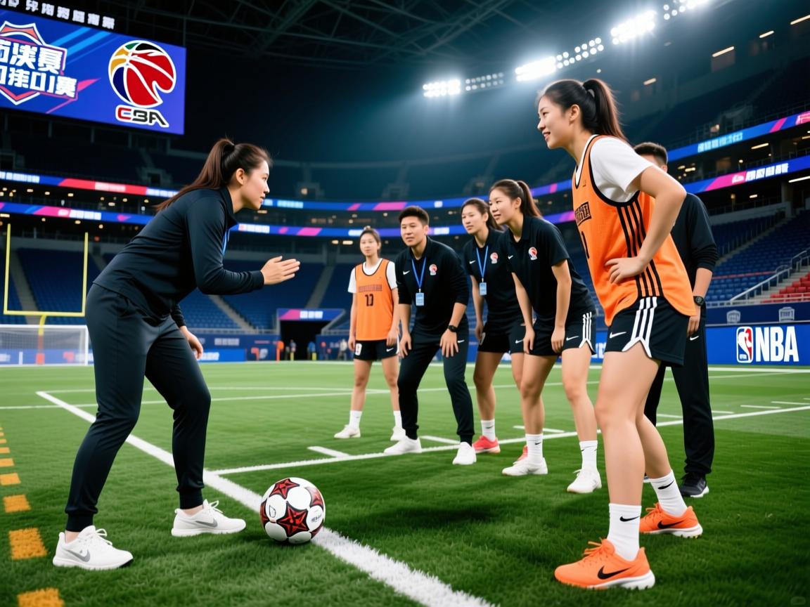 女子足球教练团队备战决赛，战术犀利  第2张