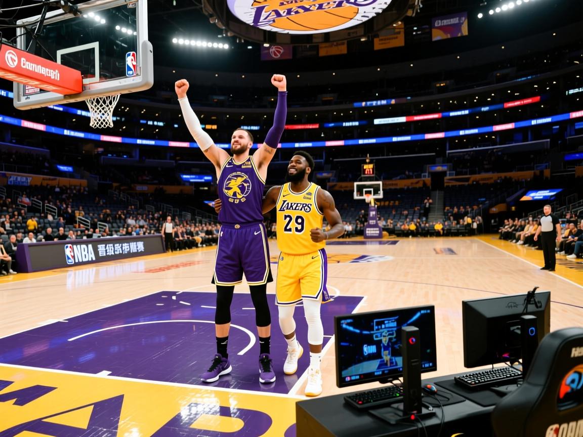 勇士大胜湖人，晋级季后赛  第3张