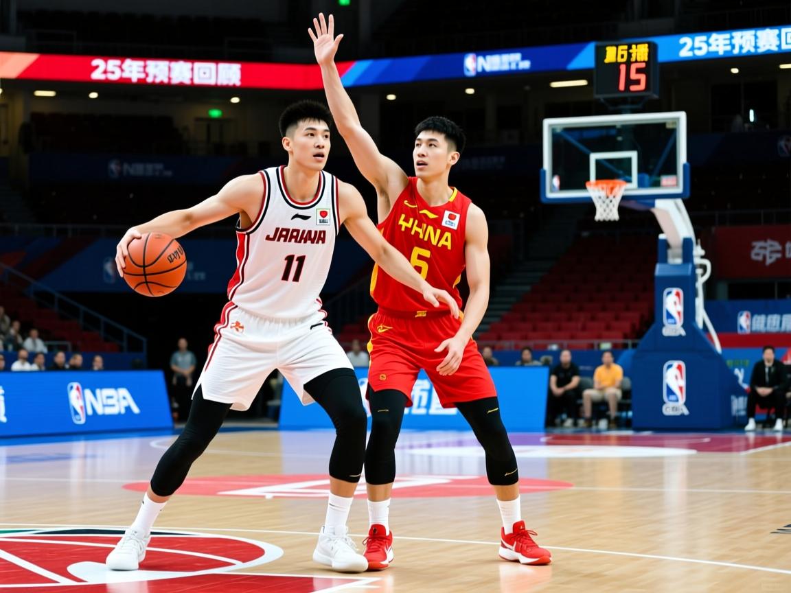 25年亚预赛回顾：赵睿16分8板5助，中国大胜日本的简单介绍  第2张